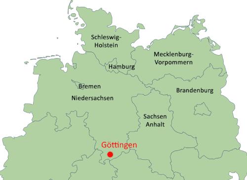 Karte Göttingen